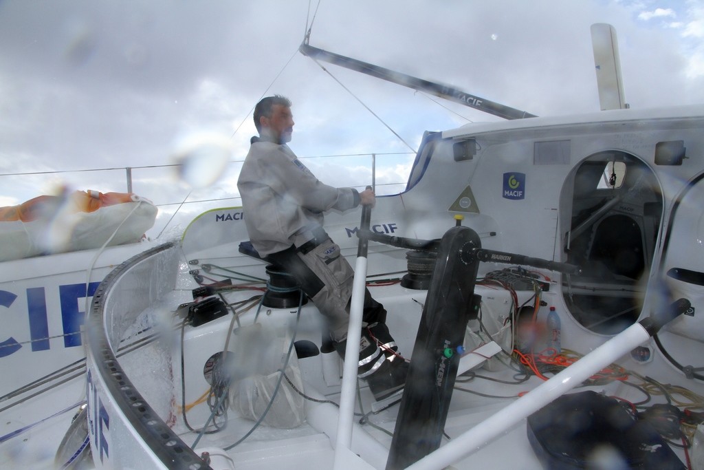 Sébastien Col - Transat Jacques Vabre 2011 &copy; Macif